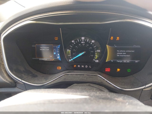 45822061 :رقم المزاد ، 3FA6P0LUXHR301199 vin ، 2017 Ford Fusion Hybrid Se مزاد بيع