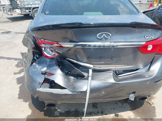 2015 Infiniti Q50 Premium მანქანა იყიდება აუქციონზე, vin: JN1BV7ARXFM403763, აუქციონის ნომერი: 45822093