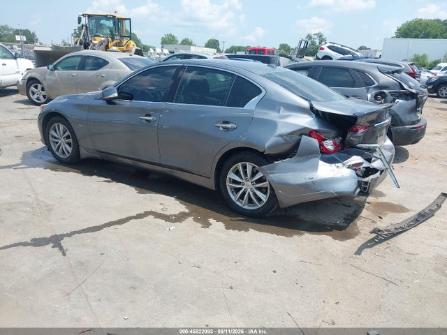 2015 Infiniti Q50 Premium მანქანა იყიდება აუქციონზე, vin: JN1BV7ARXFM403763, აუქციონის ნომერი: 45822093