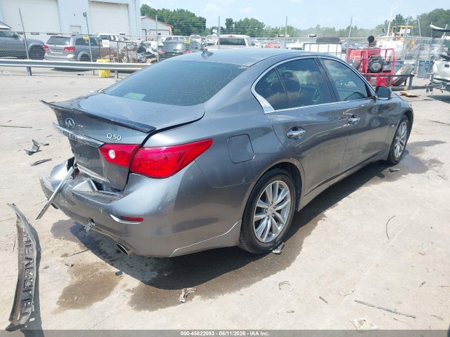 2015 Infiniti Q50 Premium მანქანა იყიდება აუქციონზე, vin: JN1BV7ARXFM403763, აუქციონის ნომერი: 45822093
