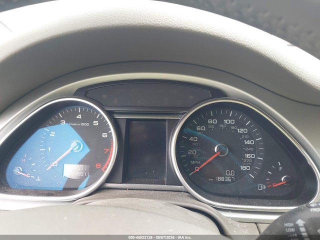 45822126 :رقم المزاد ، WA1AGBFE8CD000317 vin ، 2012 Audi Q7 3.0t Premium مزاد بيع