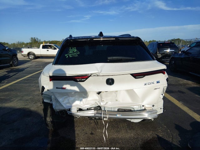 45822133 :رقم المزاد ، 4W5XHPRL6RZ516534 vin ، 2024 Acura Zdx Type S مزاد بيع