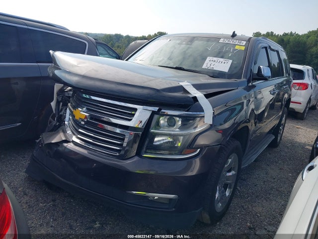 2015 Chevrolet Tahoe Ltz მანქანა იყიდება აუქციონზე, vin: 1GNSKCKC8FR217707, აუქციონის ნომერი: 45822147