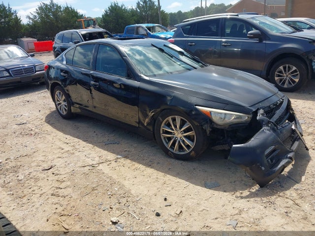 2017 Infiniti Q50 3.0t Premium მანქანა იყიდება აუქციონზე, vin: JN1EV7AP1HM737887, აუქციონის ნომერი: 45822175