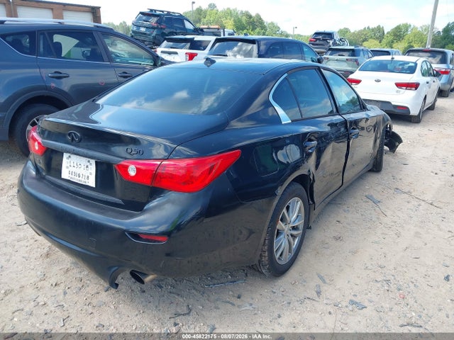 2017 Infiniti Q50 3.0t Premium მანქანა იყიდება აუქციონზე, vin: JN1EV7AP1HM737887, აუქციონის ნომერი: 45822175