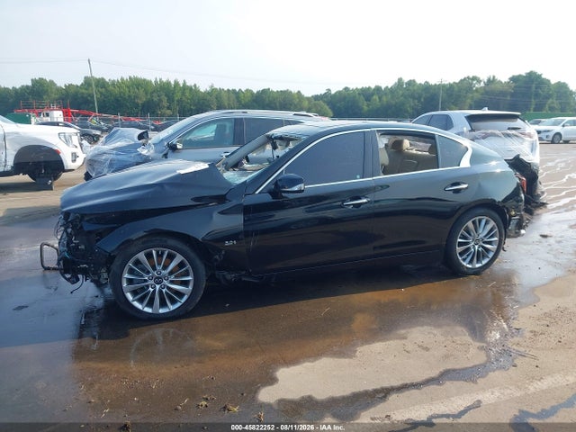 2020 Infiniti Q50 Luxe მანქანა იყიდება აუქციონზე, vin: JN1EV7AP9LM200984, აუქციონის ნომერი: 45822252