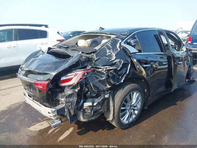 2020 Infiniti Q50 Luxe მანქანა იყიდება აუქციონზე, vin: JN1EV7AP9LM200984, აუქციონის ნომერი: 45822252