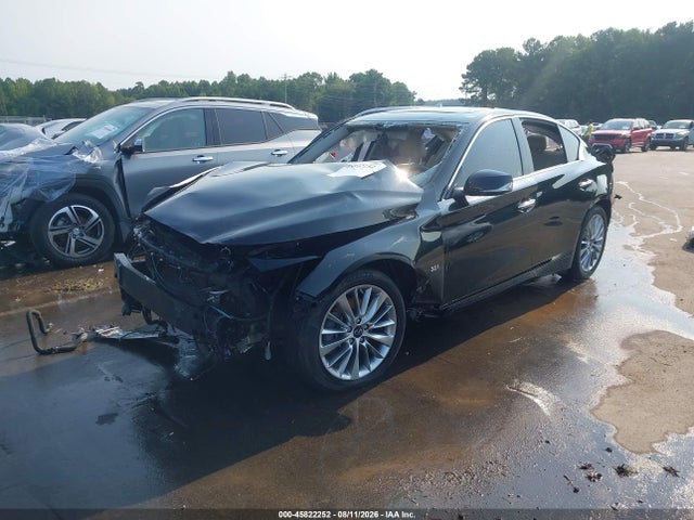 2020 Infiniti Q50 Luxe მანქანა იყიდება აუქციონზე, vin: JN1EV7AP9LM200984, აუქციონის ნომერი: 45822252