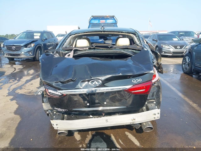 2020 Infiniti Q50 Luxe მანქანა იყიდება აუქციონზე, vin: JN1EV7AP9LM200984, აუქციონის ნომერი: 45822252