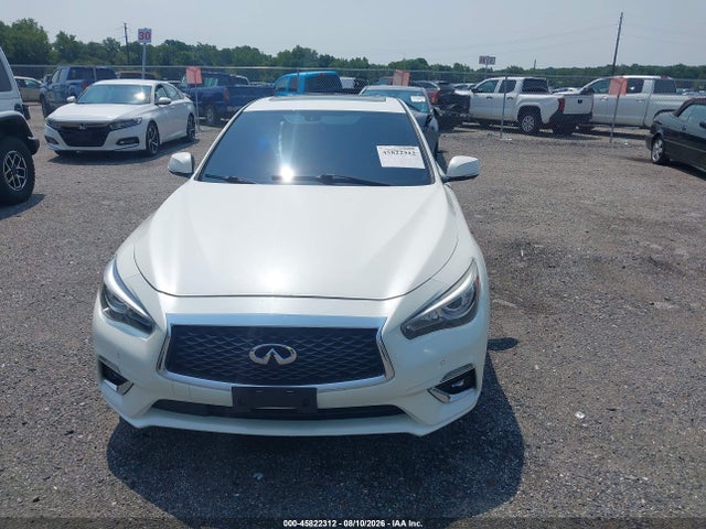 Продажа на аукционе авто 2018 Infiniti Q50 3.0t Luxe, vin: JN1EV7AR7JM430439, номер лота: 45822312