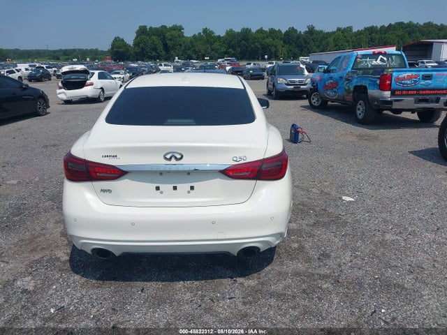 Продажа на аукционе авто 2018 Infiniti Q50 3.0t Luxe, vin: JN1EV7AR7JM430439, номер лота: 45822312