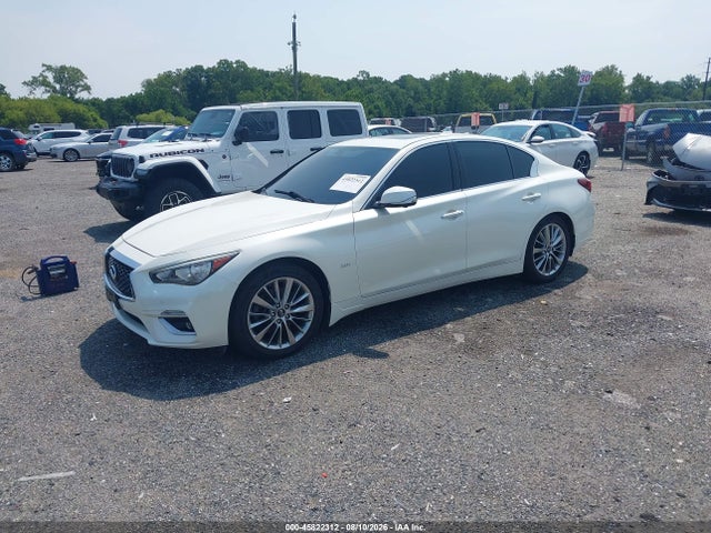 Продажа на аукционе авто 2018 Infiniti Q50 3.0t Luxe, vin: JN1EV7AR7JM430439, номер лота: 45822312