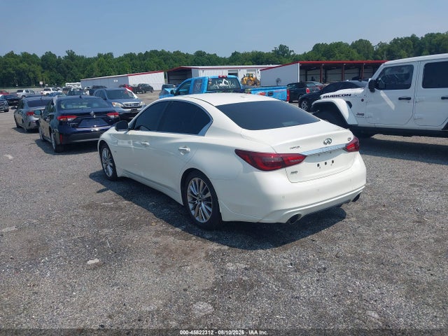 Продажа на аукционе авто 2018 Infiniti Q50 3.0t Luxe, vin: JN1EV7AR7JM430439, номер лота: 45822312