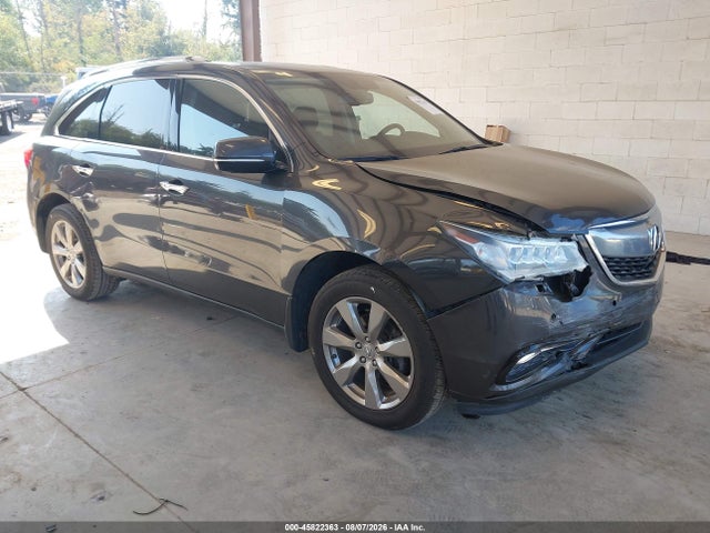 Acura Mdx Advance Pkg W/entertainment Pkg 2014 5FRYD4H82EB502766 головне зображення