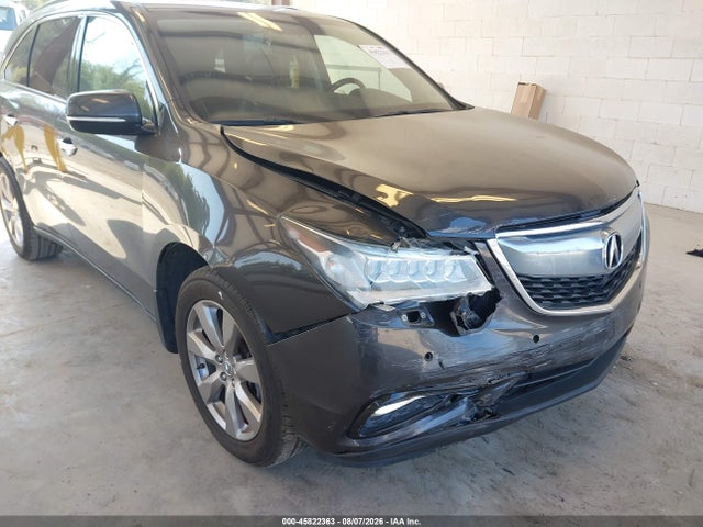 Acura Mdx Advance Pkg W/entertainment Pkg 2014 5FRYD4H82EB502766 Image 6