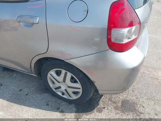 2007 Honda Fit მანქანა იყიდება აუქციონზე, vin: JHMGD38457S012007, აუქციონის ნომერი: 45822378