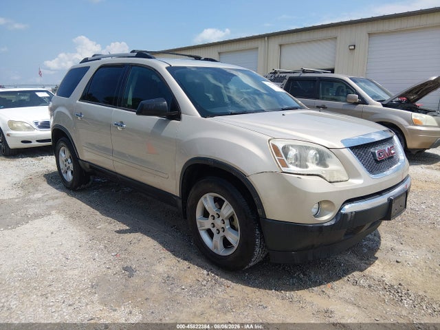 Продажа на аукционе авто 2012 Gmc Acadia Sle, vin: 1GKKRPED7CJ276634, номер лота: 45822384