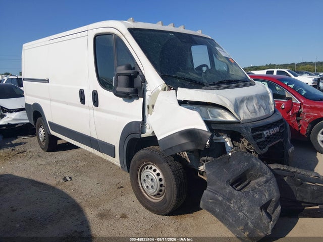 45822404 :رقم المزاد ، 3C6LRVVG5SE540936 vin ، 2025 Ram Promaster 2500 Tradesman Low Roof 136 Wb W/pass Seat مزاد بيع
