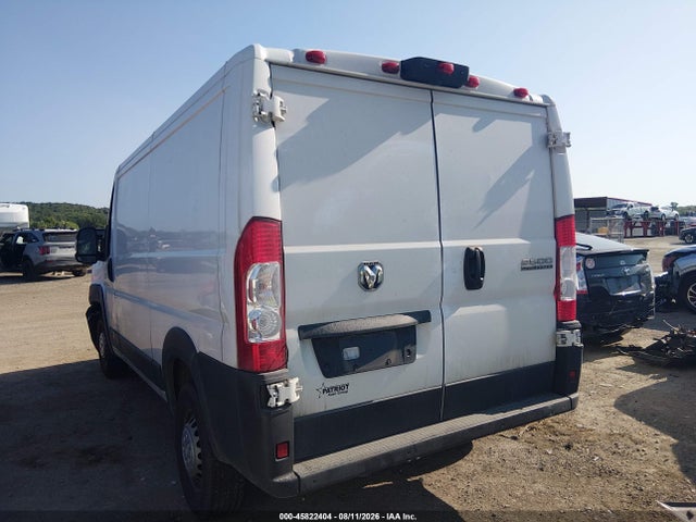 Aukcja sprzedaży 2025 Ram Promaster 2500 Tradesman Low Roof 136 Wb W/pass Seat, vin: 3C6LRVVG5SE540936, numer aukcji: 45822404