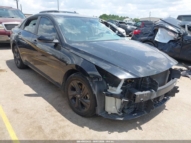 2022 Hyundai Elantra Hybrid Blue მანქანა იყიდება აუქციონზე, vin: KMHLM4AJ2NU015109, აუქციონის ნომერი: 45822422