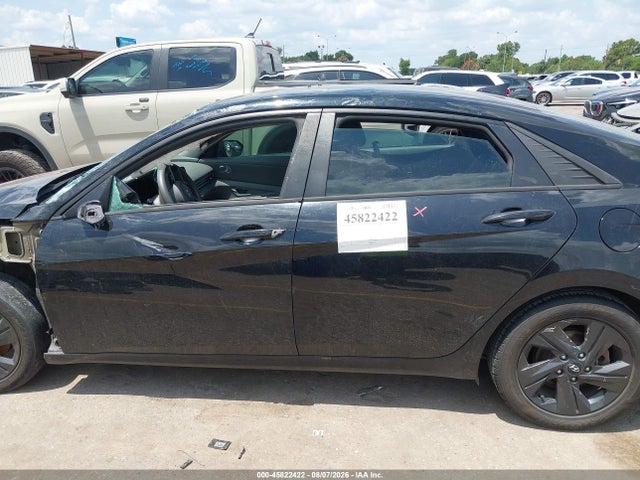 2022 Hyundai Elantra Hybrid Blue მანქანა იყიდება აუქციონზე, vin: KMHLM4AJ2NU015109, აუქციონის ნომერი: 45822422