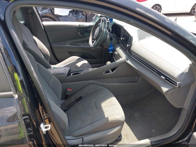2022 Hyundai Elantra Hybrid Blue მანქანა იყიდება აუქციონზე, vin: KMHLM4AJ2NU015109, აუქციონის ნომერი: 45822422