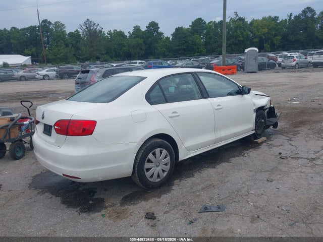 2012 Volkswagen Jetta 2.0l S მანქანა იყიდება აუქციონზე, vin: 3VW2K7AJ7CM407668, აუქციონის ნომერი: 45822488