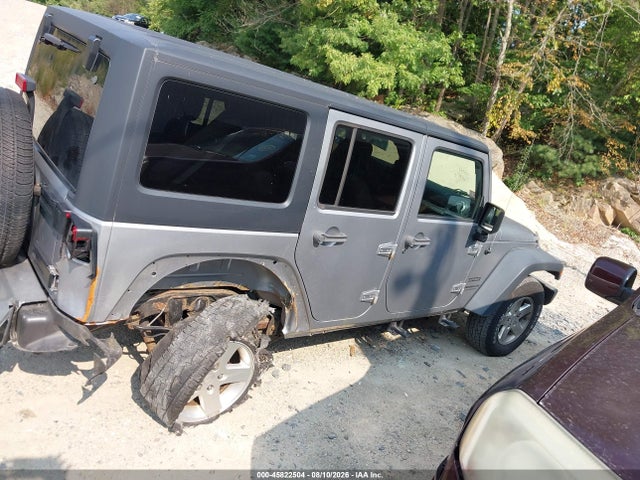 2015 Jeep Wrangler Unlimited Sport მანქანა იყიდება აუქციონზე, vin: 1C4BJWDG9FL745370, აუქციონის ნომერი: 45822504