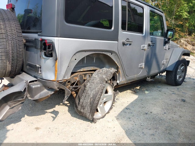 2015 Jeep Wrangler Unlimited Sport მანქანა იყიდება აუქციონზე, vin: 1C4BJWDG9FL745370, აუქციონის ნომერი: 45822504