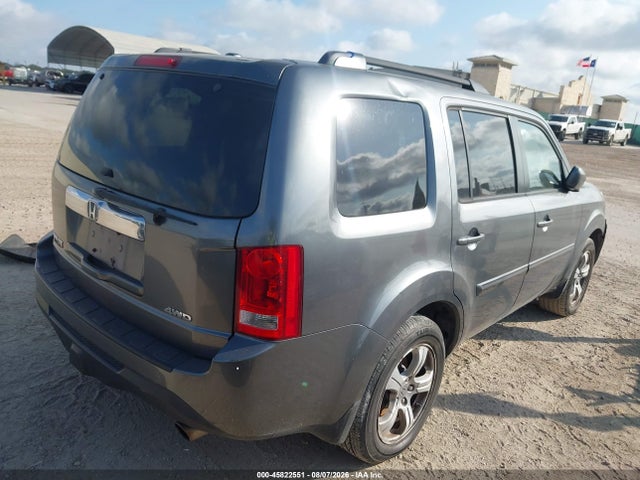 2013 Honda Pilot Ex-l მანქანა იყიდება აუქციონზე, vin: 5FNYF4H57DB047770, აუქციონის ნომერი: 45822551