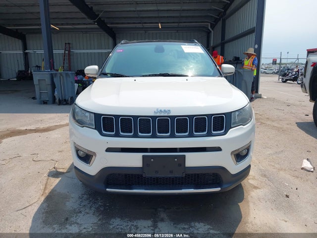 2018 Jeep Compass Limited 4x4 მანქანა იყიდება აუქციონზე, vin: 3C4NJDCB5JT223775, აუქციონის ნომერი: 45822596