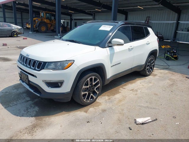 2018 Jeep Compass Limited 4x4 მანქანა იყიდება აუქციონზე, vin: 3C4NJDCB5JT223775, აუქციონის ნომერი: 45822596
