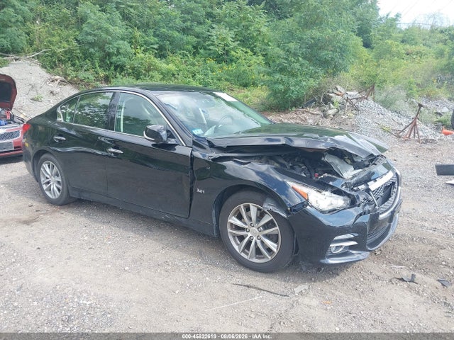 2016 Infiniti Q50 3.0t Premium მანქანა იყიდება აუქციონზე, vin: JN1EV7AR1GM341149, აუქციონის ნომერი: 45822619