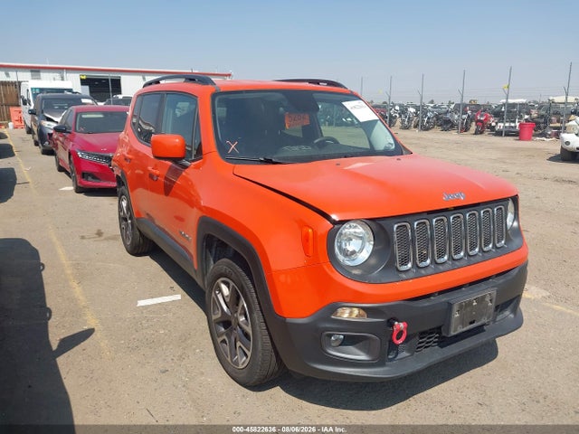 Aukcja sprzedaży 2015 Jeep Renegade Latitude, vin: ZACCJBBT2FPB29678, numer aukcji: 45822636