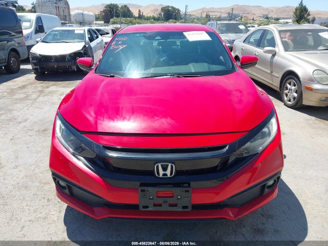 45822647 :رقم المزاد ، 2HGFC2F81KH508665 vin ، 2019 Honda Civic Sport مزاد بيع