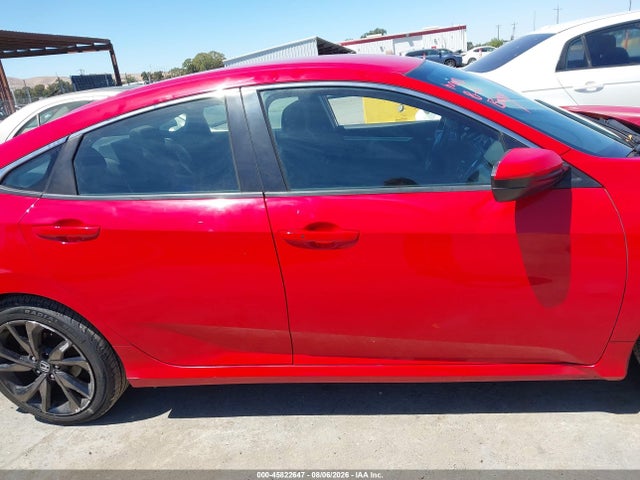 45822647 :رقم المزاد ، 2HGFC2F81KH508665 vin ، 2019 Honda Civic Sport مزاد بيع