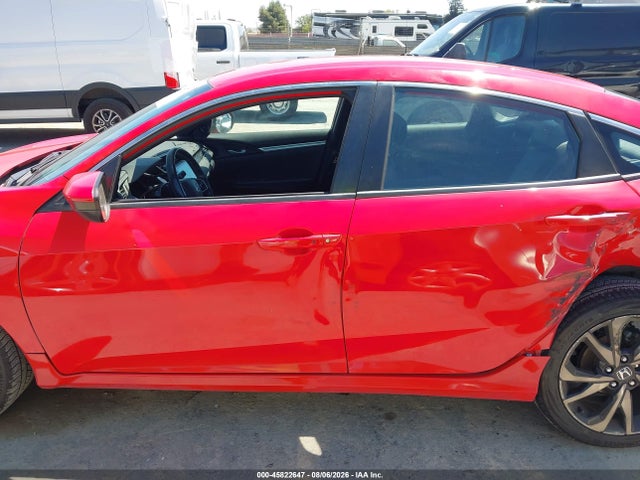 45822647 :رقم المزاد ، 2HGFC2F81KH508665 vin ، 2019 Honda Civic Sport مزاد بيع