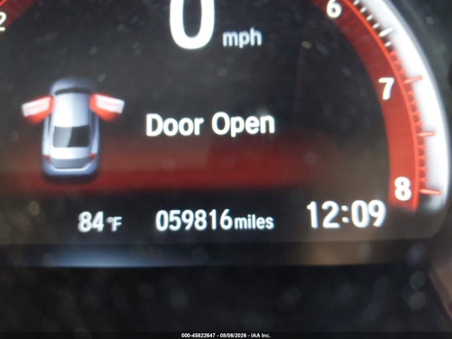 45822647 :رقم المزاد ، 2HGFC2F81KH508665 vin ، 2019 Honda Civic Sport مزاد بيع