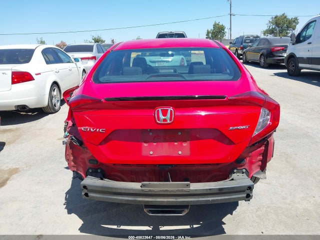 45822647 :رقم المزاد ، 2HGFC2F81KH508665 vin ، 2019 Honda Civic Sport مزاد بيع