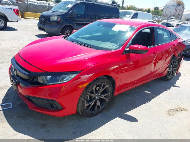 45822647 :رقم المزاد ، 2HGFC2F81KH508665 vin ، 2019 Honda Civic Sport مزاد بيع