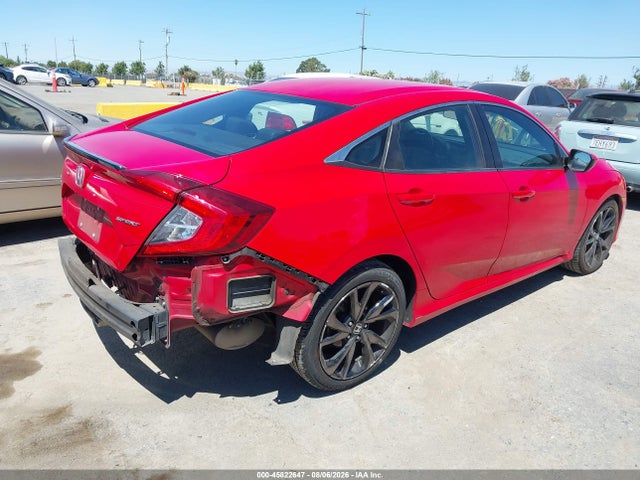 45822647 :رقم المزاد ، 2HGFC2F81KH508665 vin ، 2019 Honda Civic Sport مزاد بيع