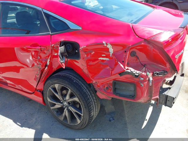 45822647 :رقم المزاد ، 2HGFC2F81KH508665 vin ، 2019 Honda Civic Sport مزاد بيع