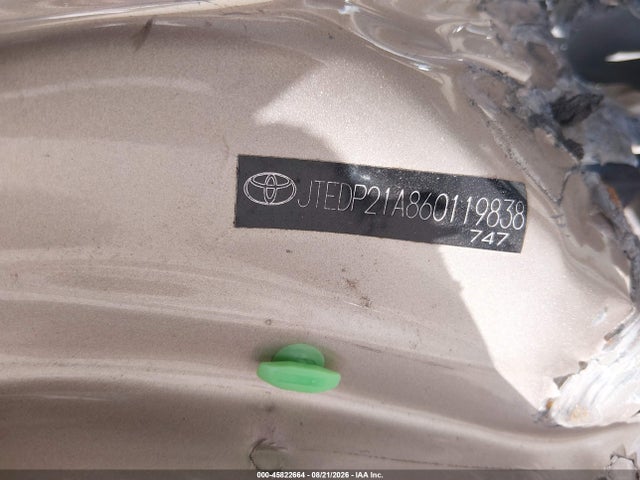 Продажа на аукционе авто 2006 Toyota Highlander Limited V6, vin: JTEDP21A860119838, номер лота: 45822664