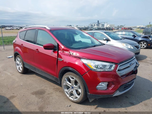 2017 Ford Escape Titanium მანქანა იყიდება აუქციონზე, vin: 1FMCU9JD1HUD18913, აუქციონის ნომერი: 45822756
