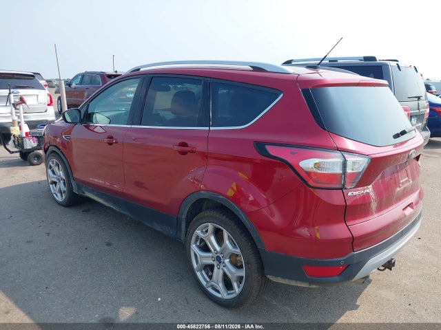 2017 Ford Escape Titanium მანქანა იყიდება აუქციონზე, vin: 1FMCU9JD1HUD18913, აუქციონის ნომერი: 45822756