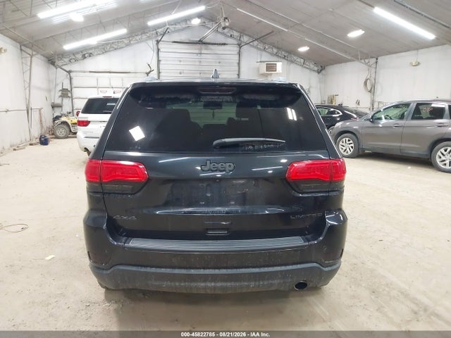 2016 Jeep Grand Cherokee Limited მანქანა იყიდება აუქციონზე, vin: 1C4RJFBG5GC310512, აუქციონის ნომერი: 45822785