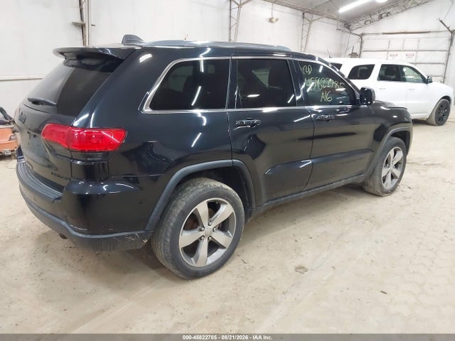 2016 Jeep Grand Cherokee Limited მანქანა იყიდება აუქციონზე, vin: 1C4RJFBG5GC310512, აუქციონის ნომერი: 45822785