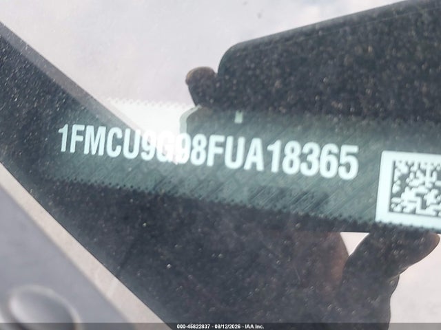 Продаж на аукціоні авто 2015 Ford Escape Se, vin: 1FMCU9G98FUA18365, номер лоту: 45822837