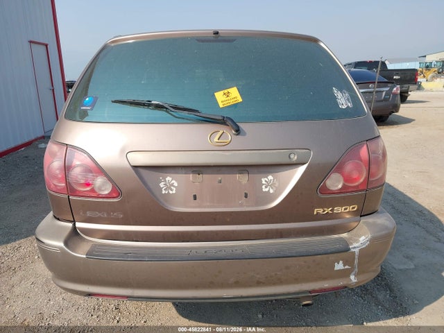 Aukcja sprzedaży 1999 Lexus Rx 300, vin: JT6HF10U7X0090341, numer aukcji: 45822841