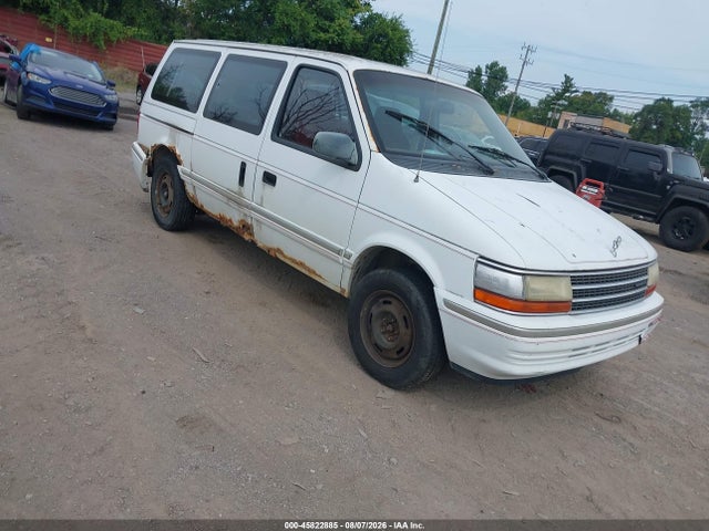 Auction sale of the 1992 Plymouth Grand Voyager Se, vin: 1P4GH44R7NX296314, lot number: 45822885